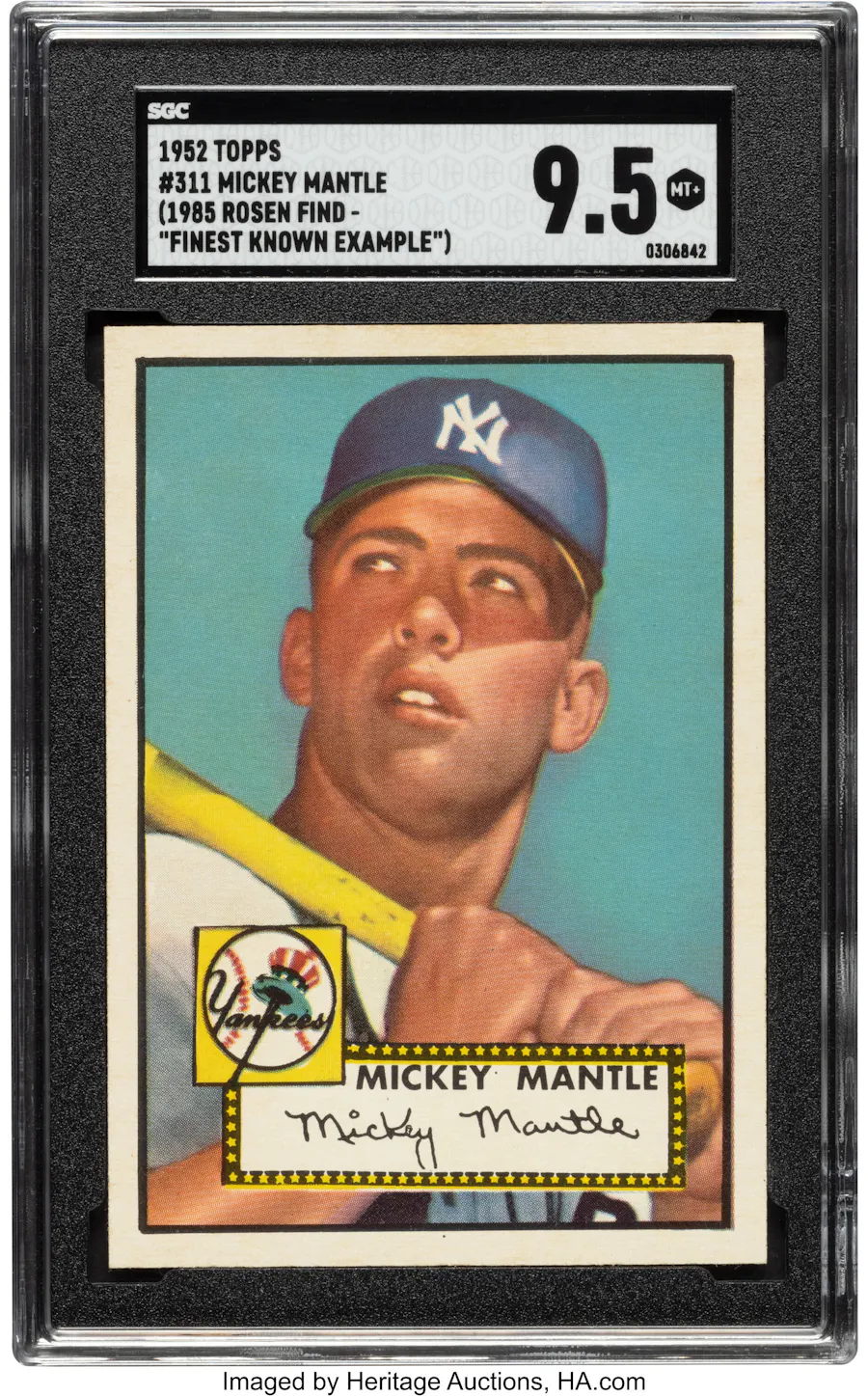 Mickey Mantle Memorabilia Sells For More Than $10 Million